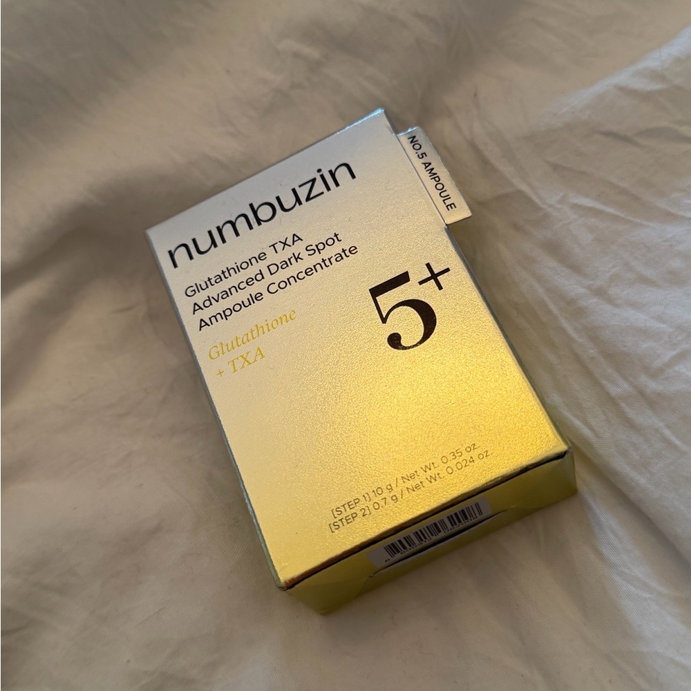 Numbuzin Glutathione TXA Ampoule Concentrate